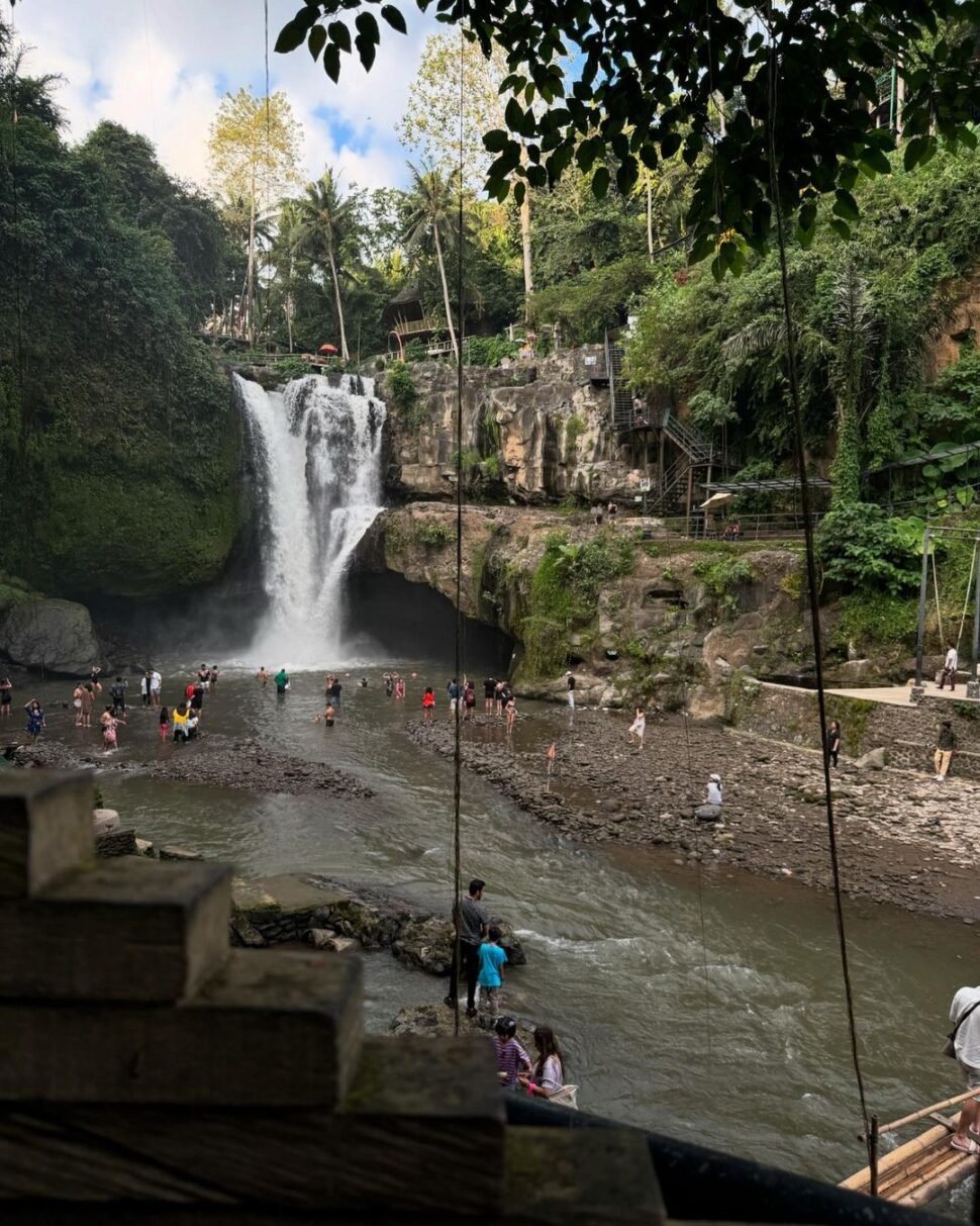 An Amazing Waterfall in Gianyar Bali