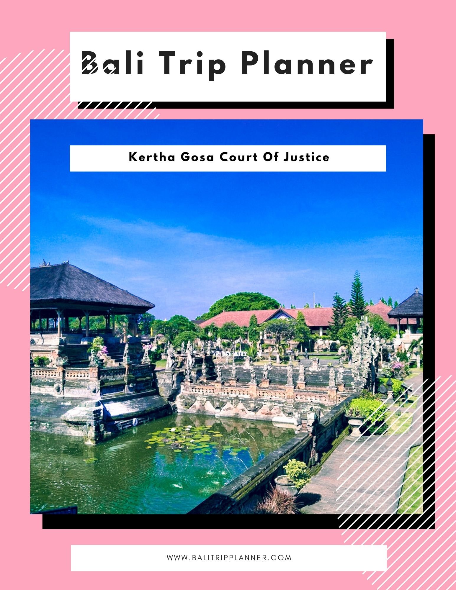 Kertha Gosa A Floating Court Of Justice Klungkung - Bali ...