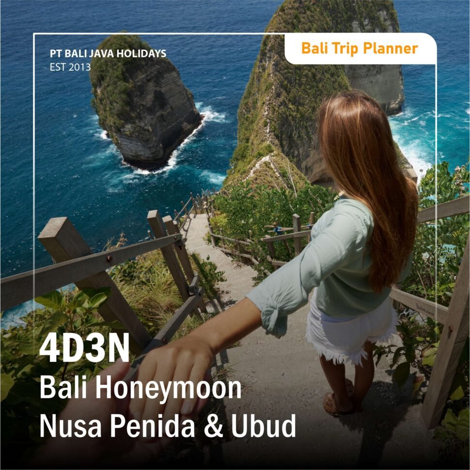 BALI Honeymoon Nusa Penida & Ubud 4D3N