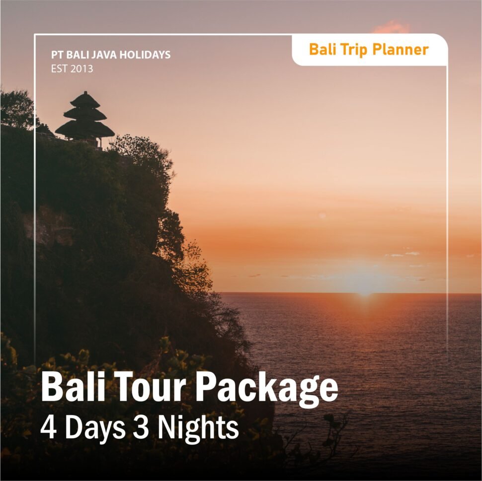 Bali Tour Package: 4 Days 3 Nights