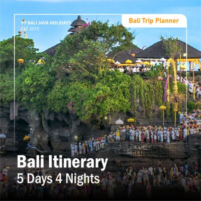 Bali Itinerary 5 Days 4 Nights