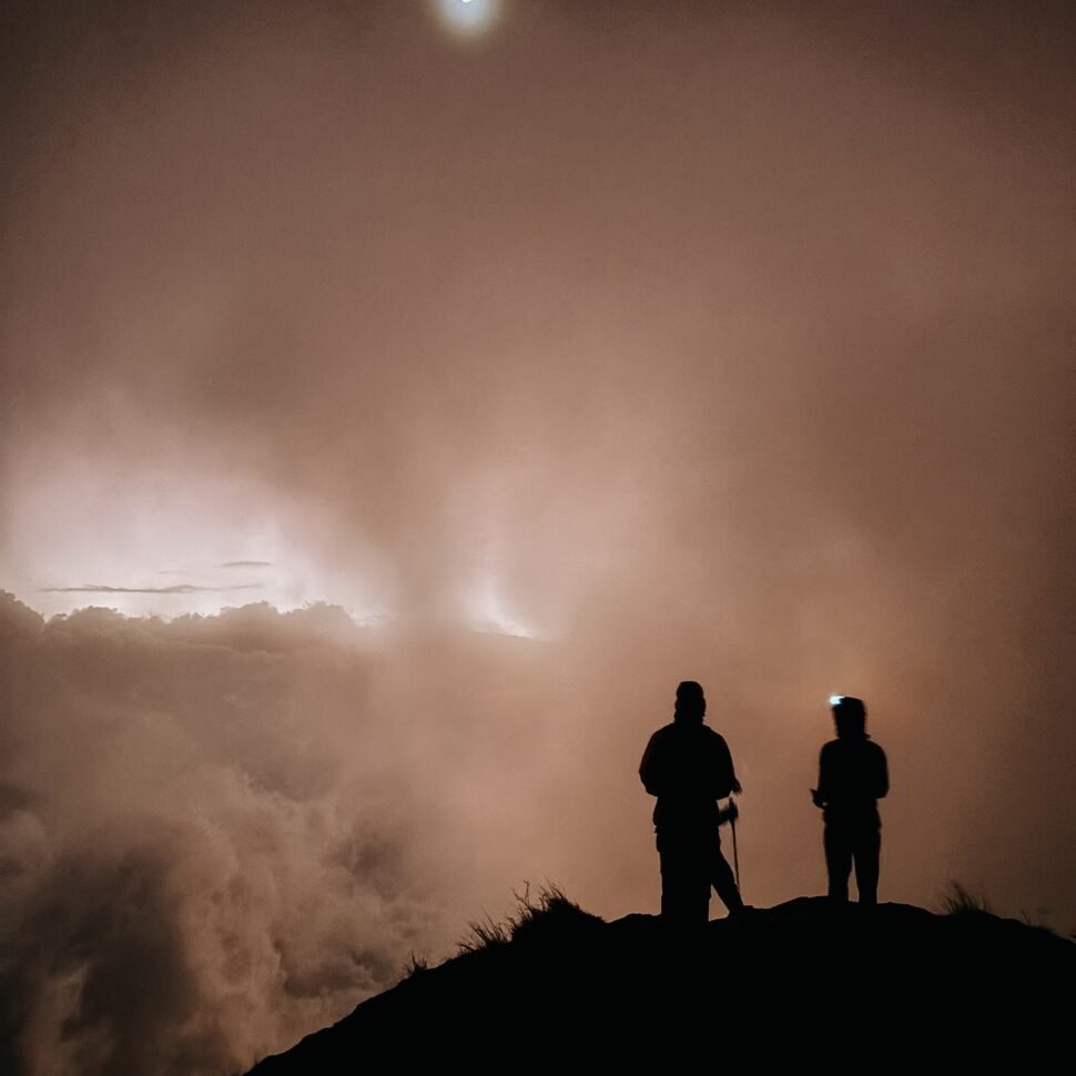 On the Most Active Volcano in Bali